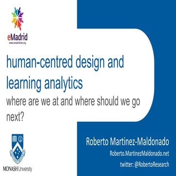 20_05_08  «Diseño Centrado en el ser humano y Learning Analytics: ¿dónde esta...