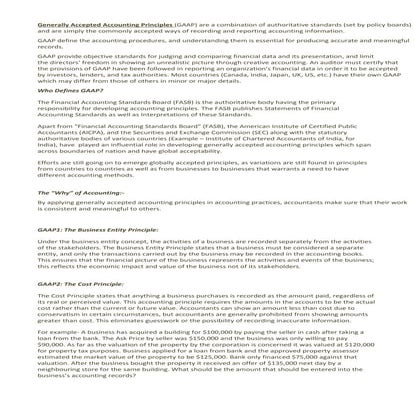 Gaap | DOCX