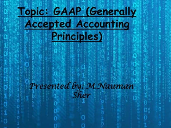 Accounting concepts and convention | PPT