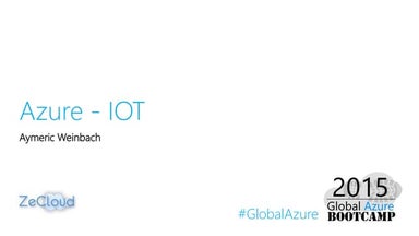 Gab   2015 aymeric weinbach azure iot 