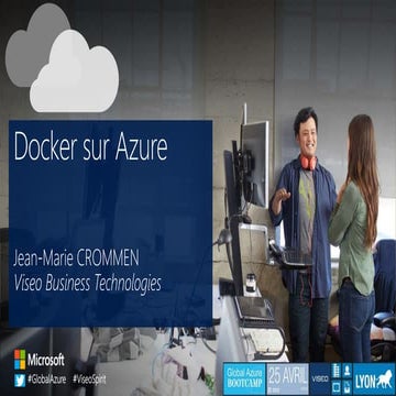 Gab2015 Jean-Marie Crommen Docker sur Azure