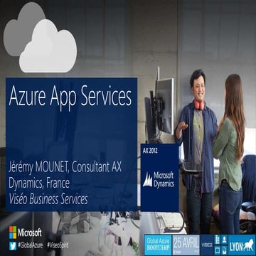 Gab2015 Jeremy Mounet Azure Dynamics 2012 and 2015 (on MS Azure)
