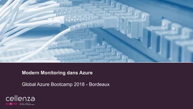 Modern Monitoring dans Azure