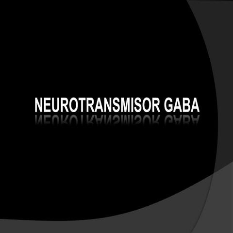 Neurotrasmisor GABA