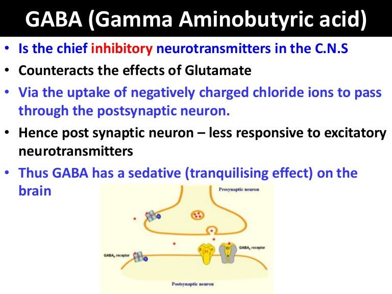 Gaba & benzodiazepines