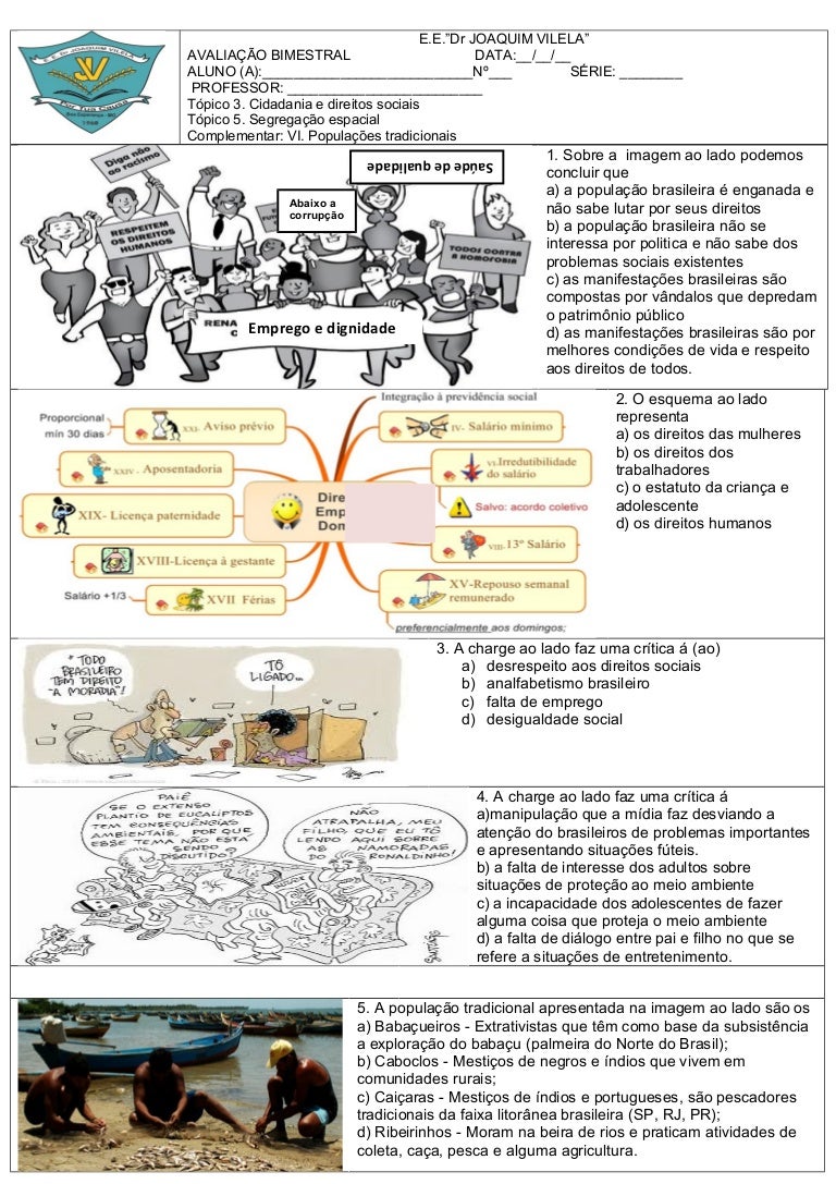 Gabarito prova cidadania direitos,_segregaçao, (1)