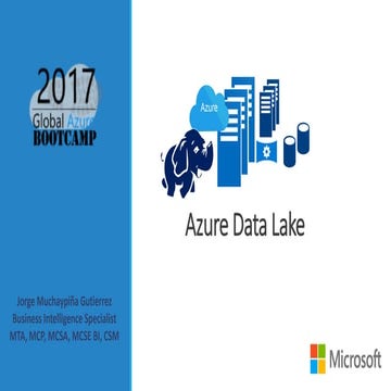 Global Azure Bootcamp - Jorge Muchaypiña G.