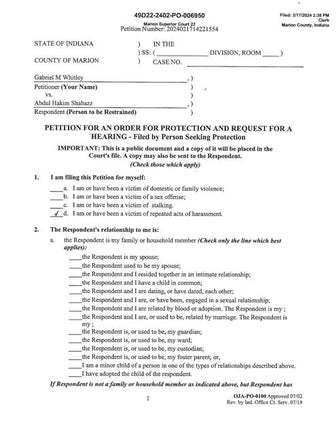 Gabe Whitley Protective Order Pertition.pdf