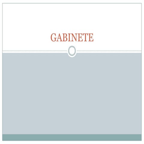 GABINETE