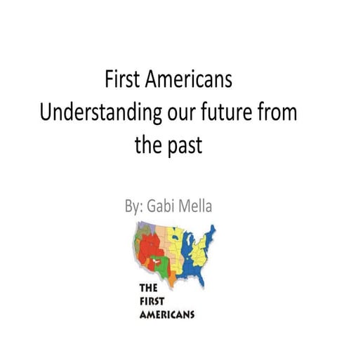 Social Studies First Americnas