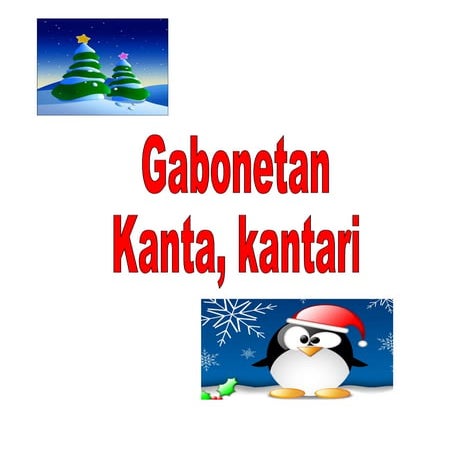 Gabonetan kanta kantari | DOC