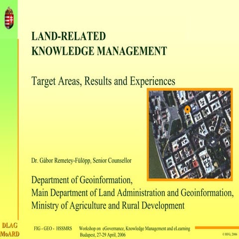 Land-related Knowledge Management (2006)