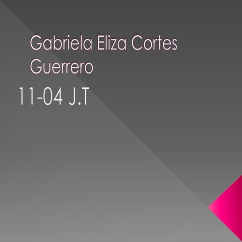 Gabriela eliza cortes guerrero