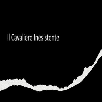 Complexity Literacy Meeting 2024 - "Il cavaliere inesistente" di Calvino -Gab...