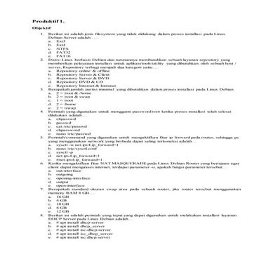 Soal Ujian Semester Kelas XII Tahun 2019/2020