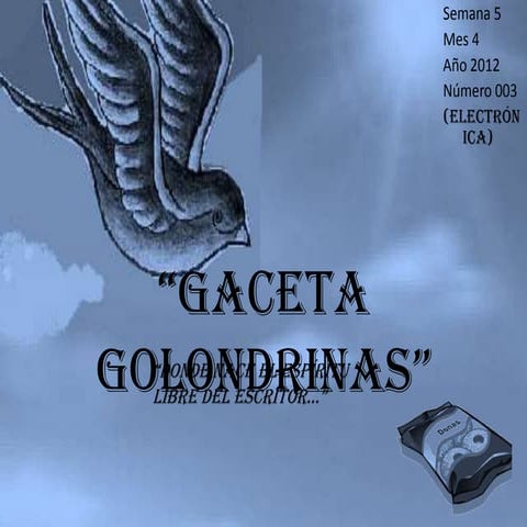 Gaceta golondrinas 003