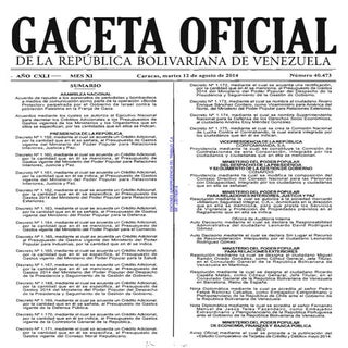 Gaceta no. 40.473