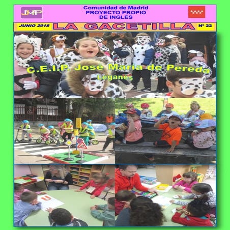 Gacetilla nº 22. Junio 2018