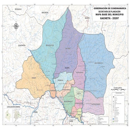 Colombia mapa oficial | PDF