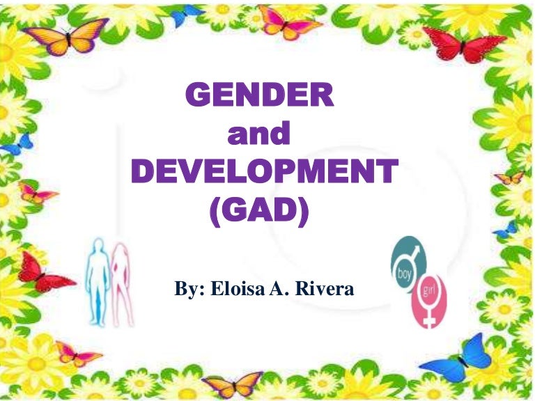 powerpoint presentation about gender and development