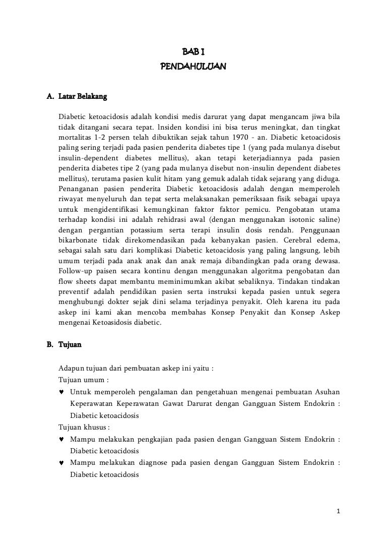 askep kasus diabetes cetoacidosis hipercalemia