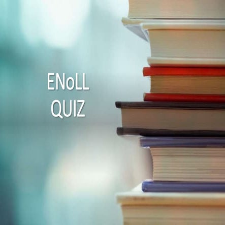 ENoLL quiz - end of the year 2020