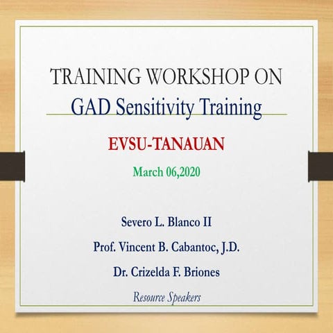 GAD GST TANAUAN.ppt