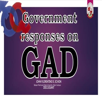 Gad programs (echon)