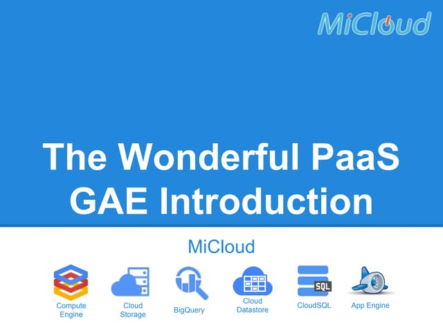 Google App Engine Introduction