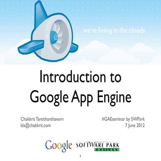 Introduction to Google App Engine