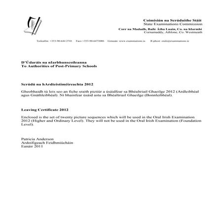 Gaeilge shraith pictiur-2012