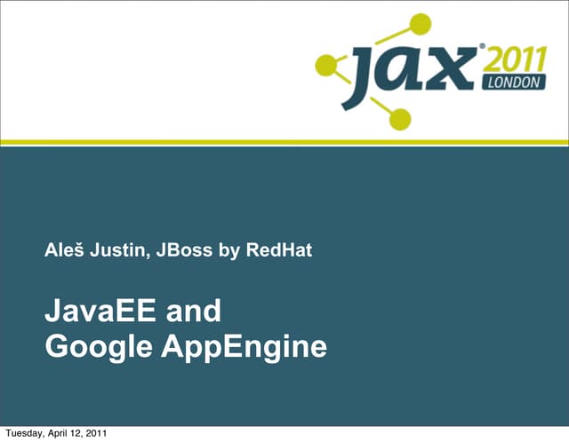 Java EE and Google App Engine