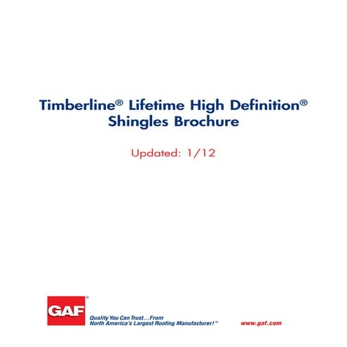 Gaf timberline-uhd