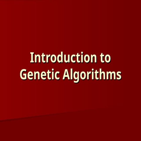 Application of Genetic Algorithm for Flow Shop Scheduling Problem