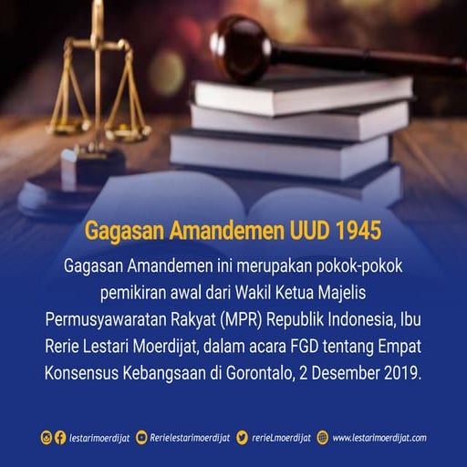 Gagasan Amandemen UUD 1945