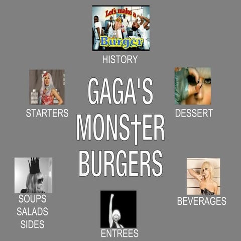 Gaga's monster burgers