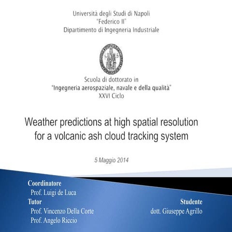 Agrillo Difesa Dottorato Ing. Aerospaziale