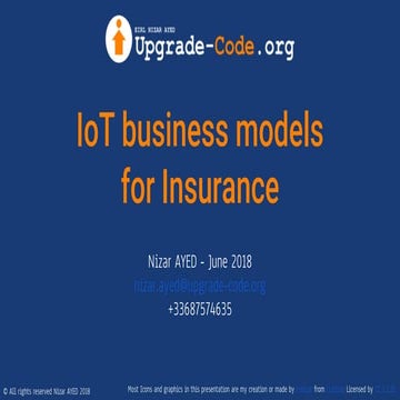 IoT business models for Insurance