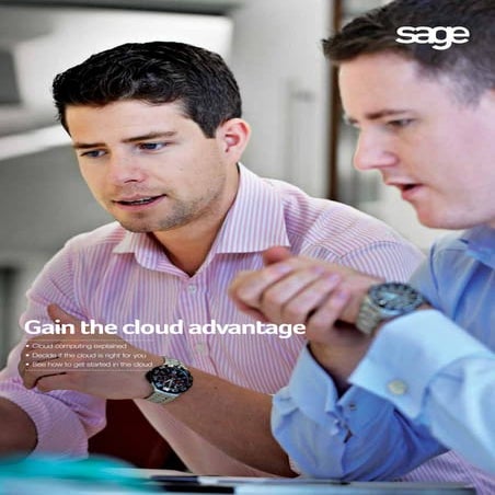 Gain the Cloud Advantage