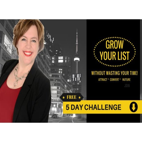 Gain attention 5 day list building challenge - Day 4