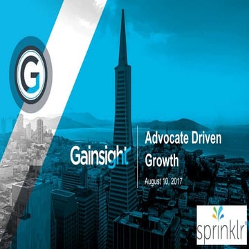 The Gainsight/Sprinklr Feedback Loop of Epic Success