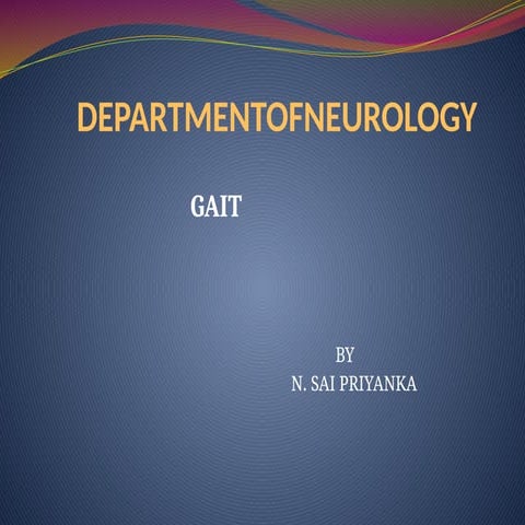 GAIT in Biomechanics along with abnormal gait