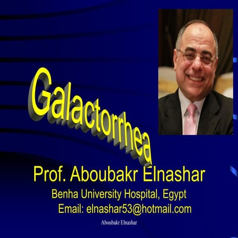 Galactorrhea