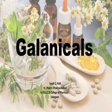 Galanicals                         .pptx