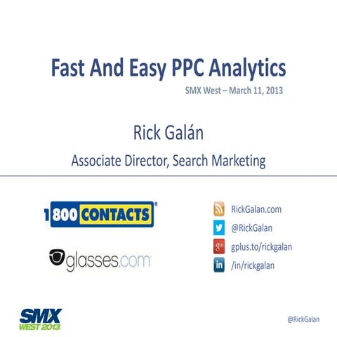 Methodologies for Reporting, Search Query Analysis & Landing Page Auditing