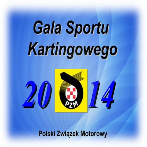 Gala Sportu Kartingowego 2014