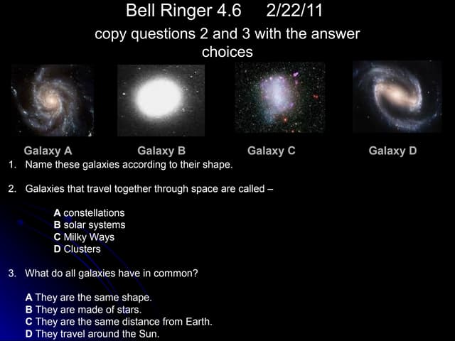 Galaxies