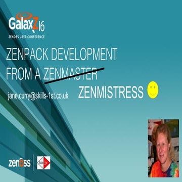ZenPack Development with Jane Curry