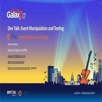 Dev Talk: Event Manipulation and Testing 