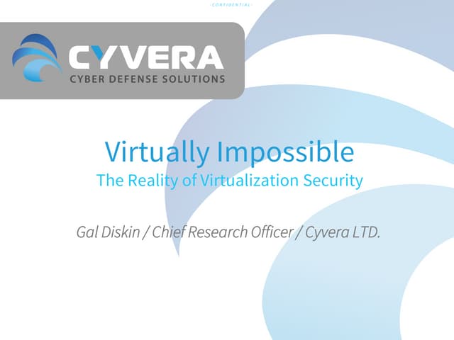 Gal Diskin - Virtually Impossible 